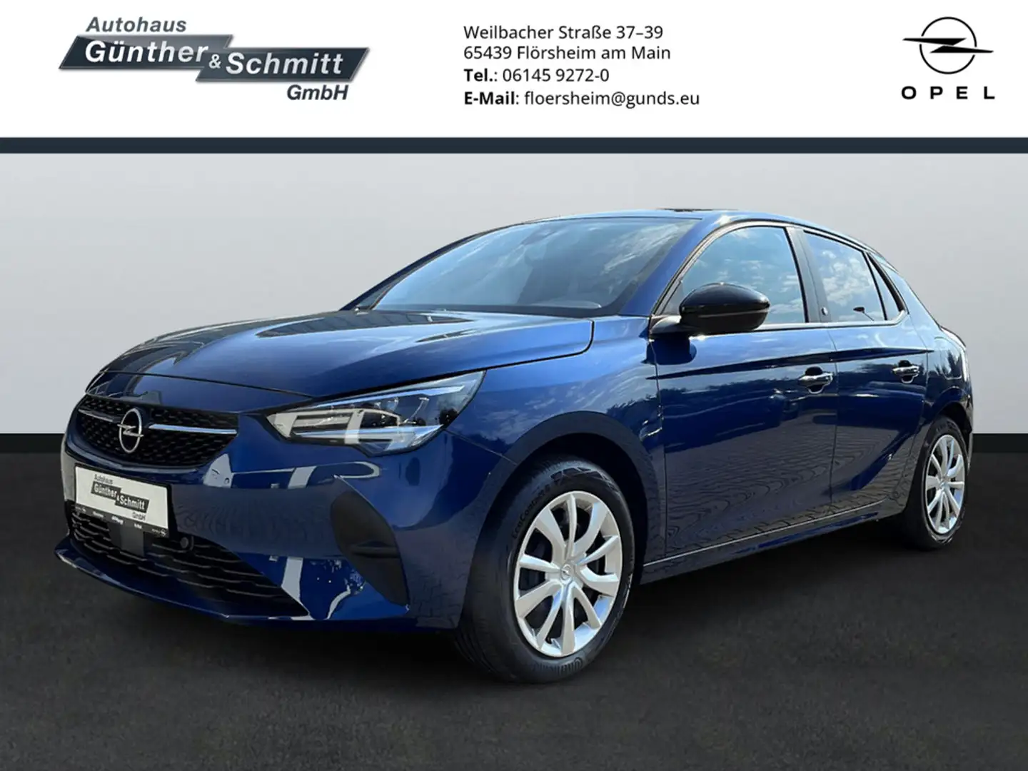 Opel Corsa F e Edition KAMERA LED SCHEINWERFER Blau - 1
