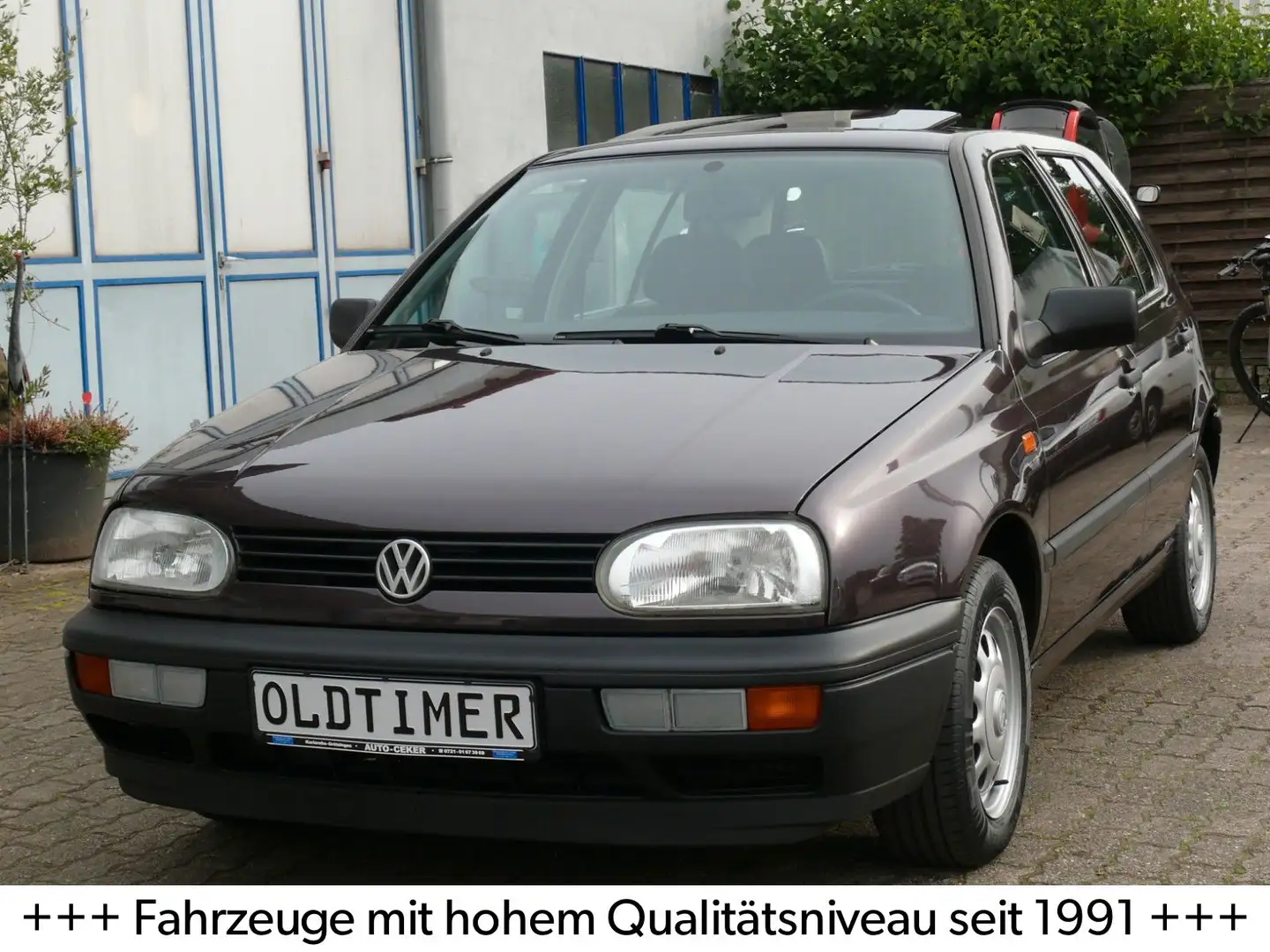Volkswagen Golf 1.6 Europe"Servo"ZV"Schiebedach"Airbags" Bleu - 1