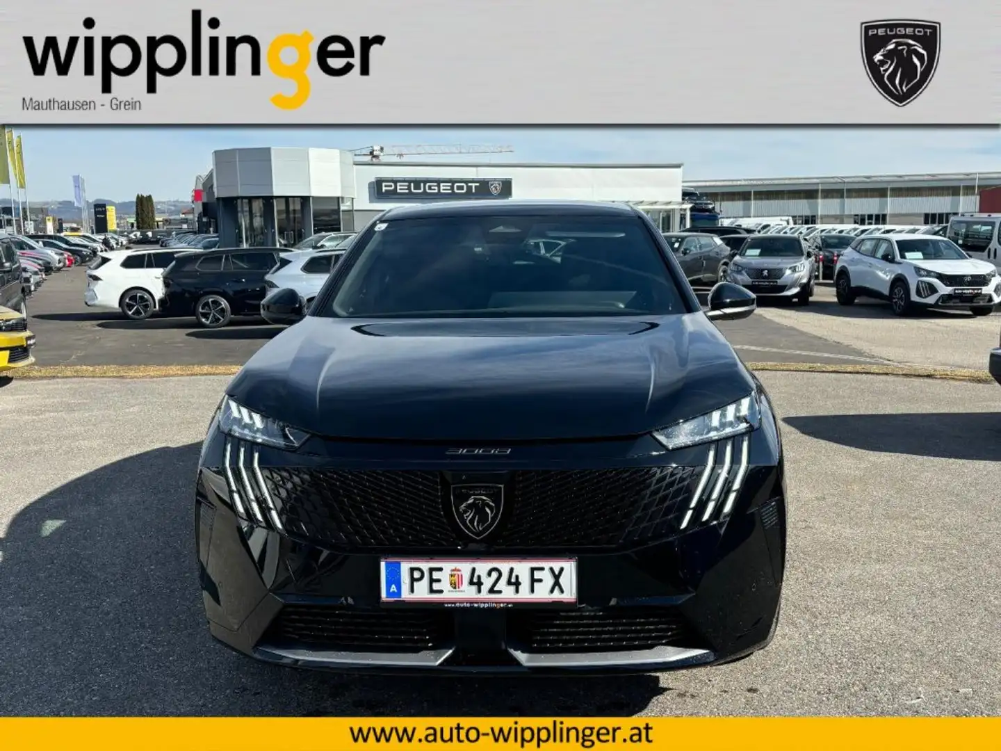 Peugeot 3008 e-3008 GT 213PS Elektro 3-phasig LP € 58.662,- Schwarz - 2