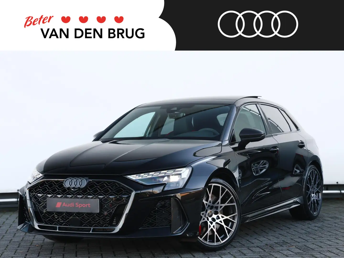 Audi RS3 Sportback (A4 PI) RS 3 Sportback 2.5 FSI 295 kW / Zwart - 1