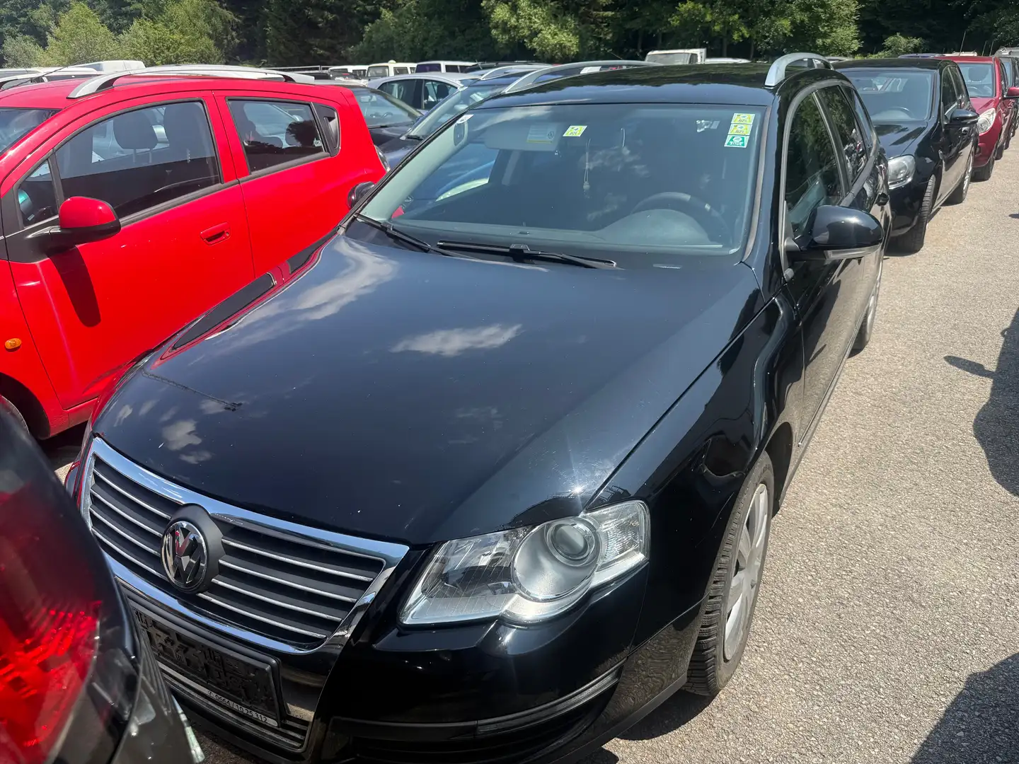 Volkswagen Passat Variant Sportline 1,9 TDI Euro 4 Zwart - 1