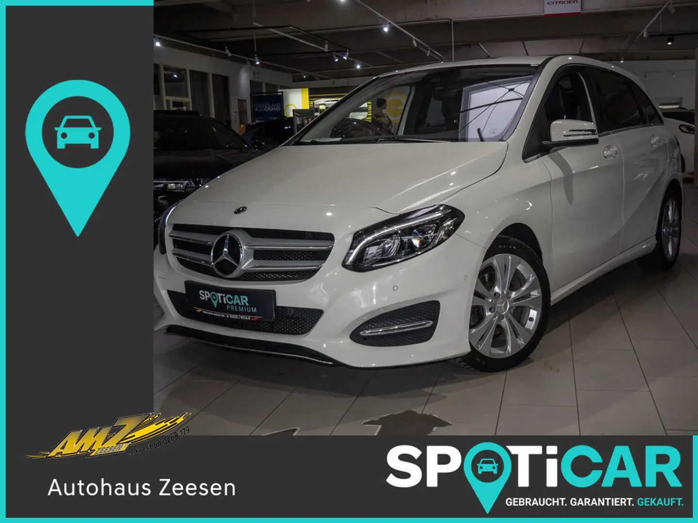 Mercedes-Benz B 220 d Urban Style Edition KAMERA NAVI LED Weiß - 1