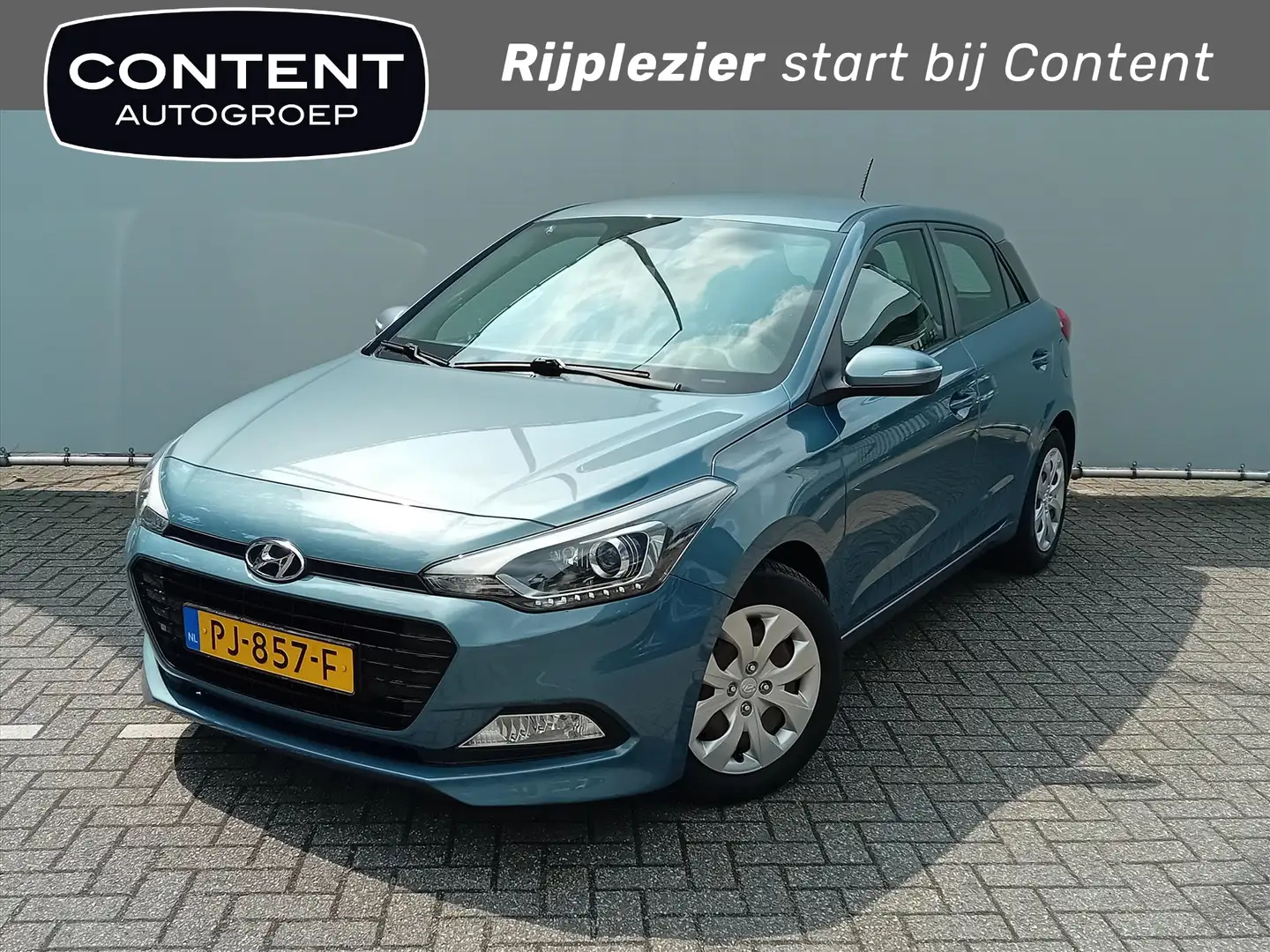 Hyundai i20 1.0 T-GDI Blue 100PK Comfort + navigatie Blauw - 1
