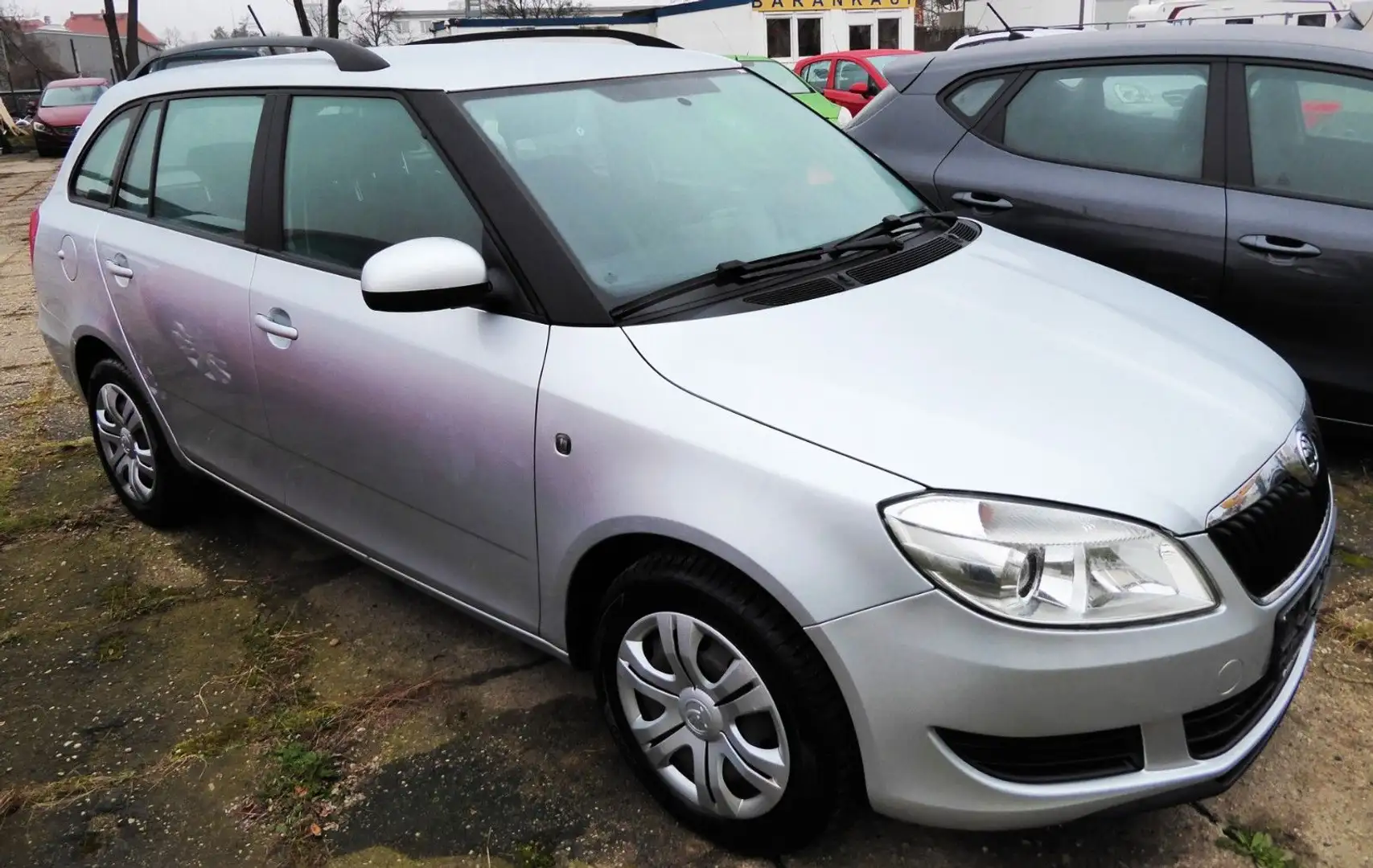 Skoda Fabia Combi Ambition Klima,PDC,BC,Allwetter,Eu5 Argent - 1