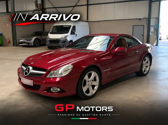 Mercedes-Benz SL 500 V8 387CV UNICA IN COLOR THULITE RED / INTERNO TABACCO ! 1 PROPRIETARIO ! PARI AL NUOVO !