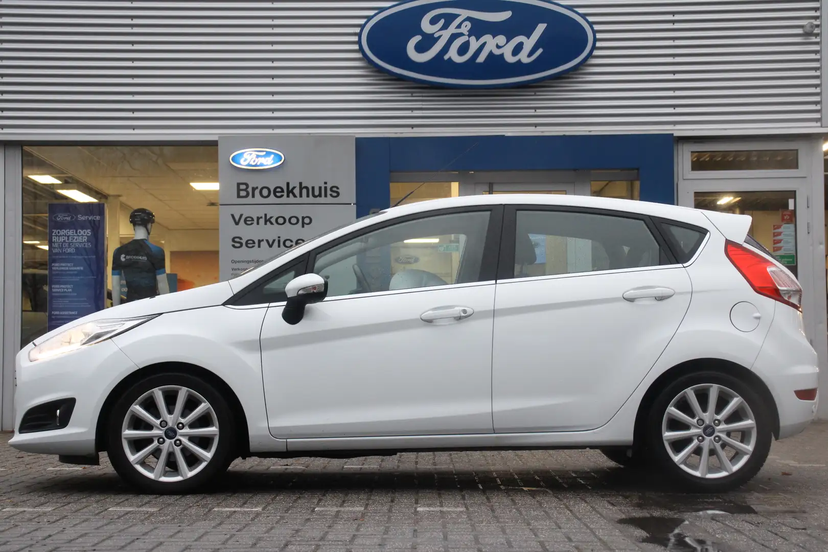 Ford Fiesta 1.0 EcoBoost Titanium 100pk | ORIGINEEL NL! | DEAL Blanc - 2