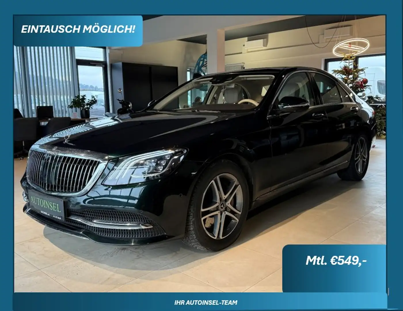 Mercedes-Benz S 400 S 400 d 4Matic Grün - 1