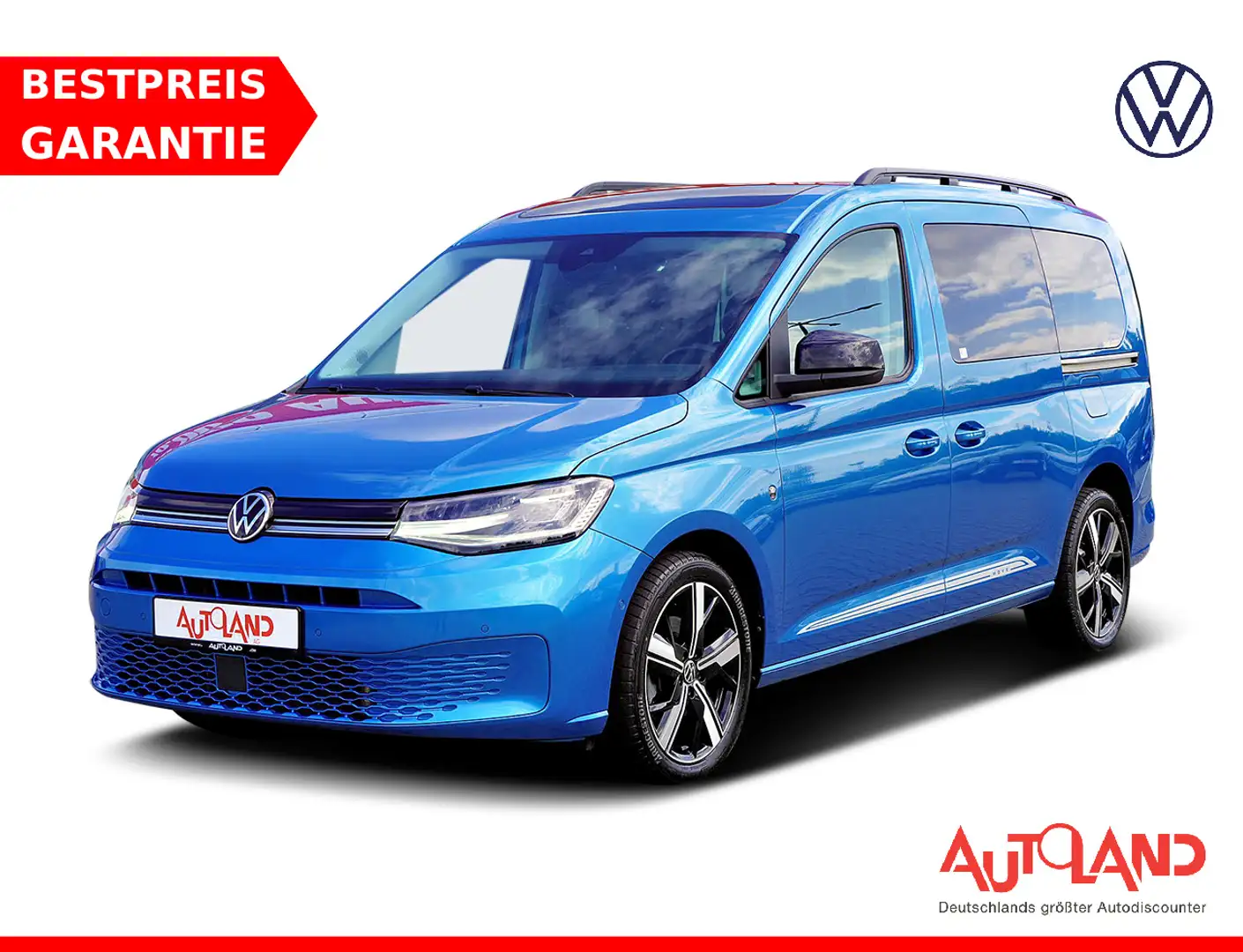 Volkswagen Caddy Maxi 2.0 TDI Move LED ACC Standheizung Blau - 1