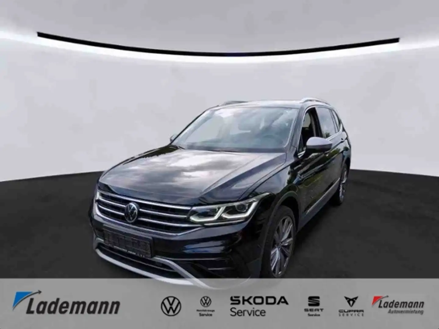 Volkswagen Tiguan Allspace 2.0 TSI DSG ELEGANCE ALLRAD+PANO Schwarz - 1