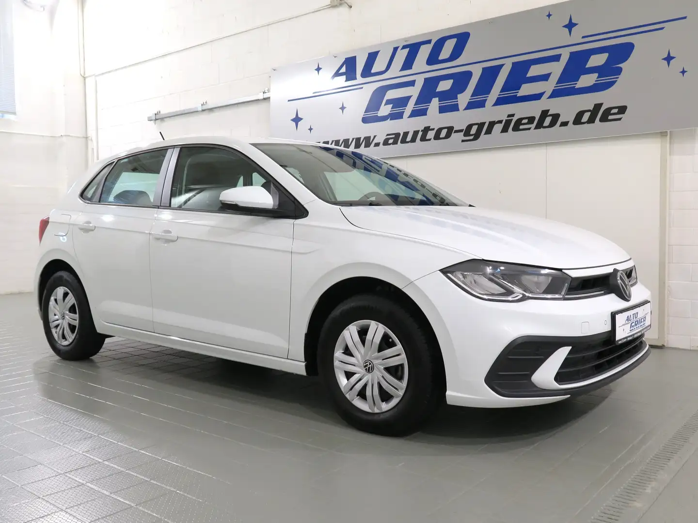 Volkswagen Polo Klima, App, PDC, SHA, LED, Navi, neues Modell Blanc - 1