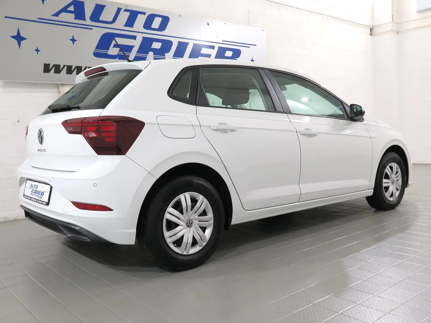 Volkswagen Polo Klima, App, PDC, SHA, LED, Navi, neues Modell Blanc - 2