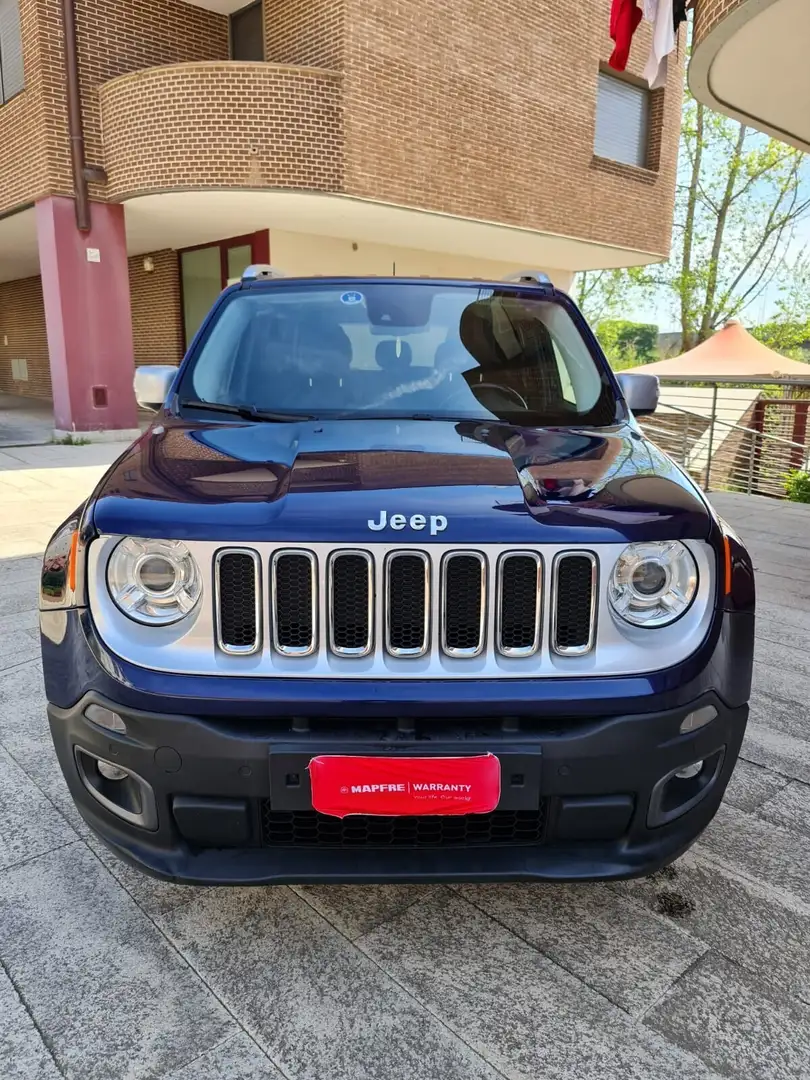 Jeep Renegade 1.6 Mjt DDCT 120 CV Limited PELLE Blauw - 2