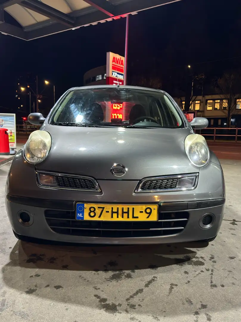 Nissan Micra 1.2 Mix Grijs - 1