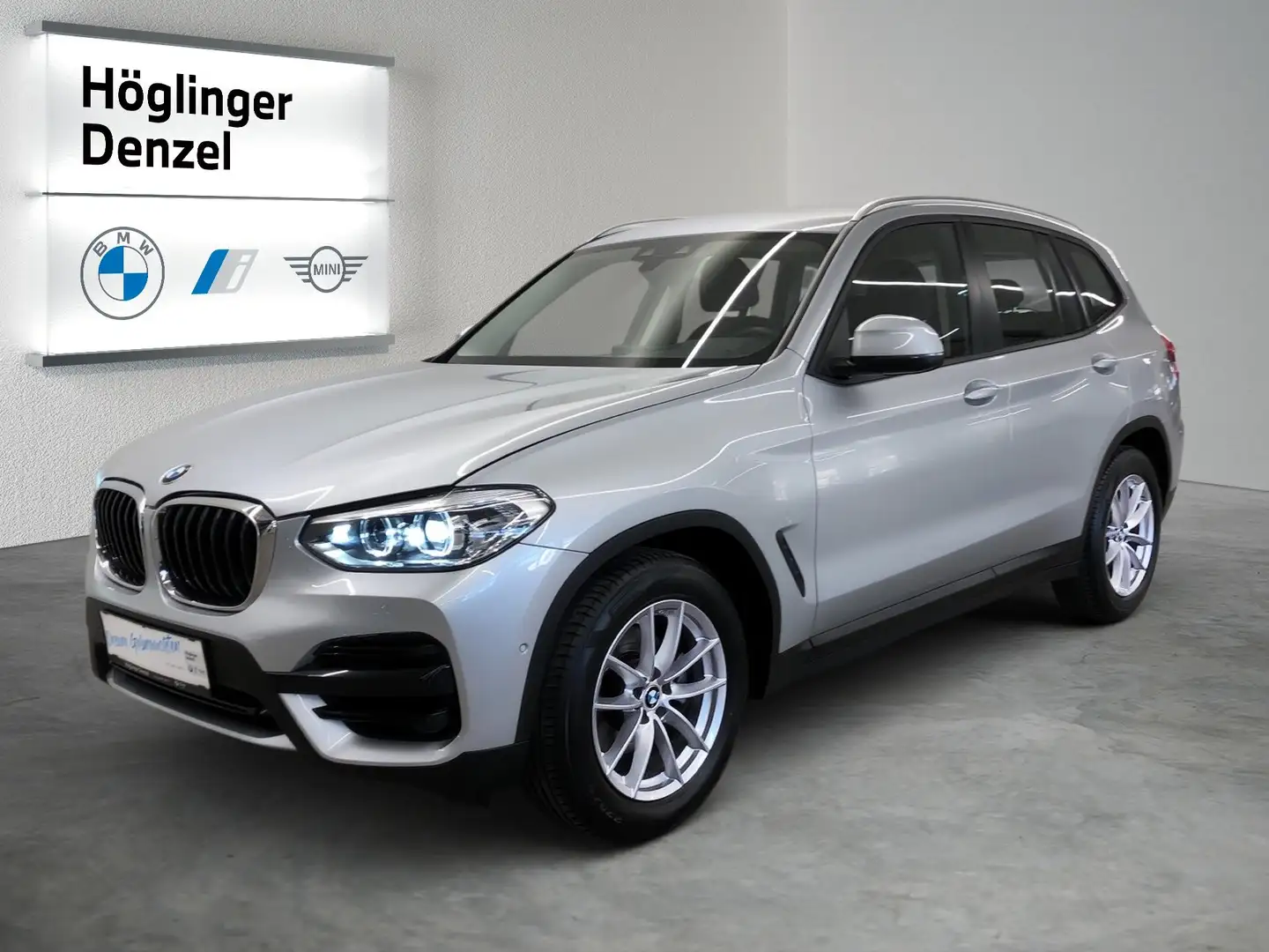 BMW X3 xDrive20d Argent - 2