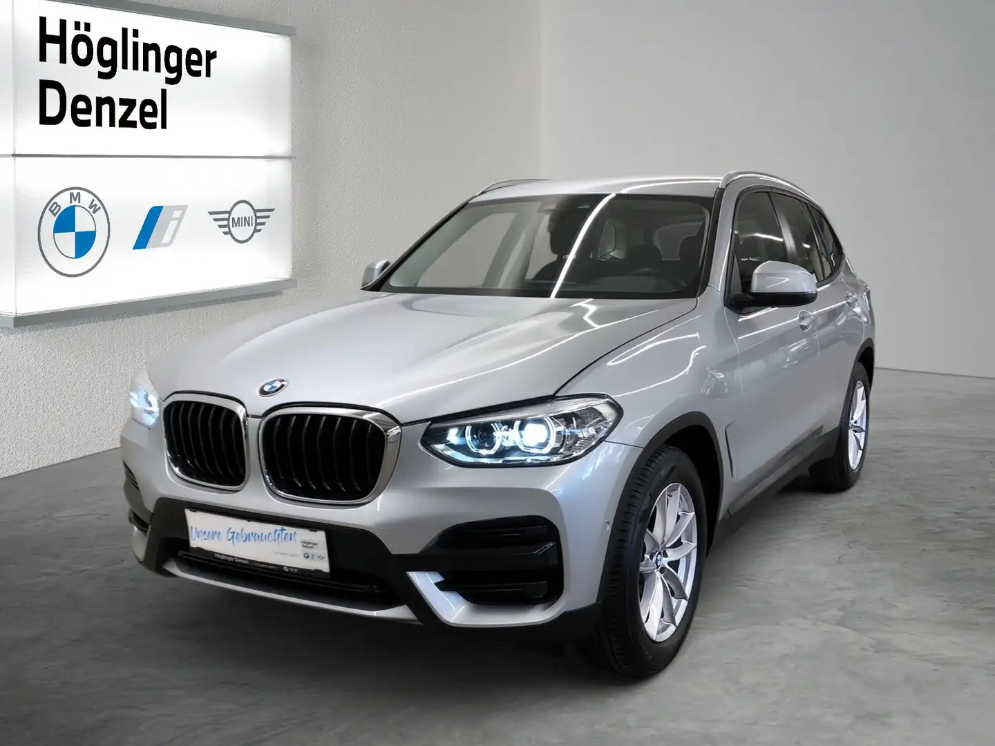 BMW X3 xDrive20d Argent - 1