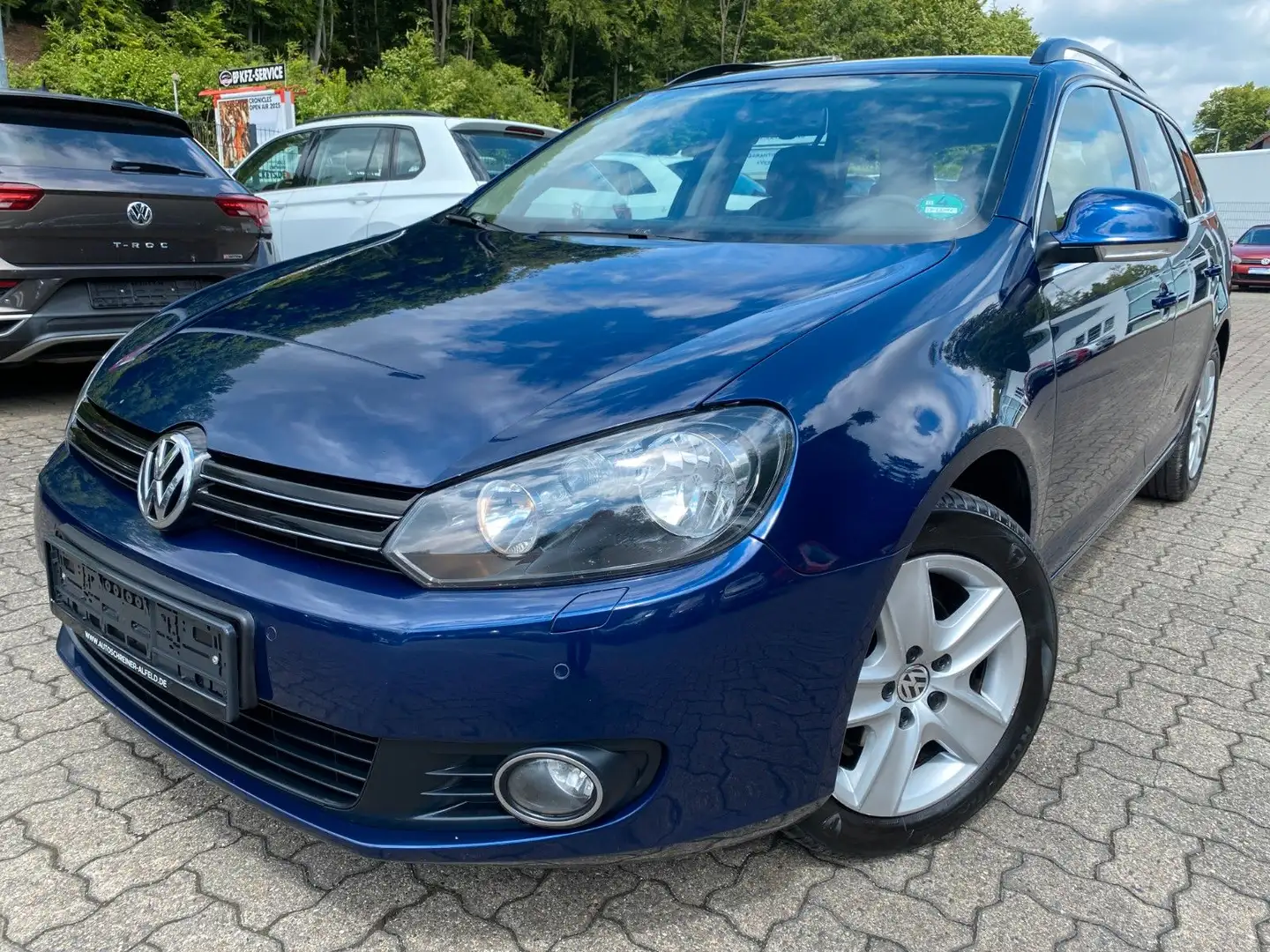 Volkswagen Golf VI Variant Comfortline BMT AHK TEMPO PDC Blau - 1