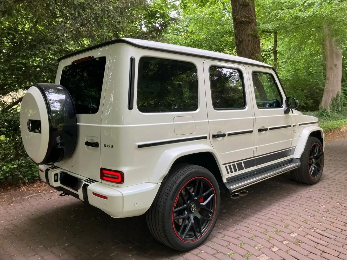 Mercedes-Benz G 63 AMG Edition 1 Burmester 22 Zoll Weiß - 2