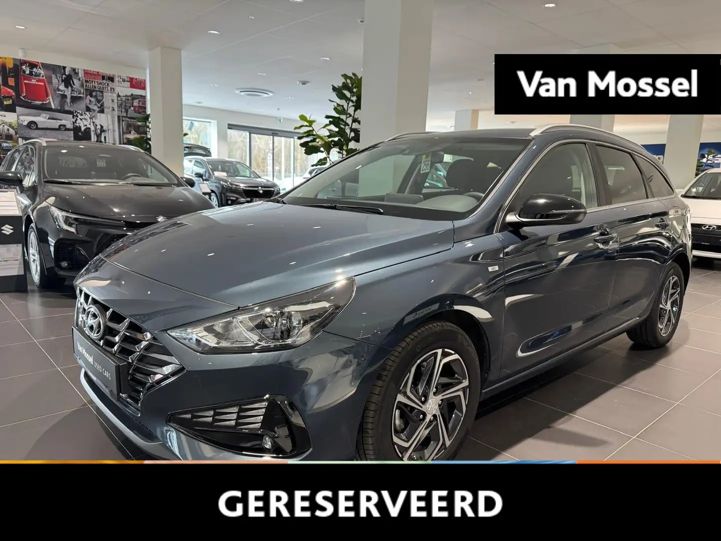 Hyundai i30 Wagon 1.0 T-GDi 88kW Techno DCT Blau - 1