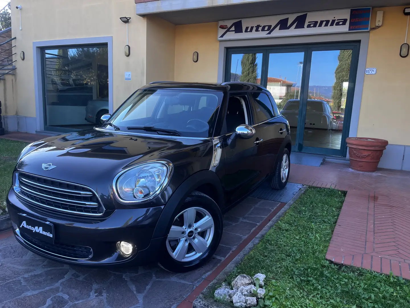 MINI One D Countryman 1.6 One D Euro 6 UNICO PROPRIETARIO Marrone - 1
