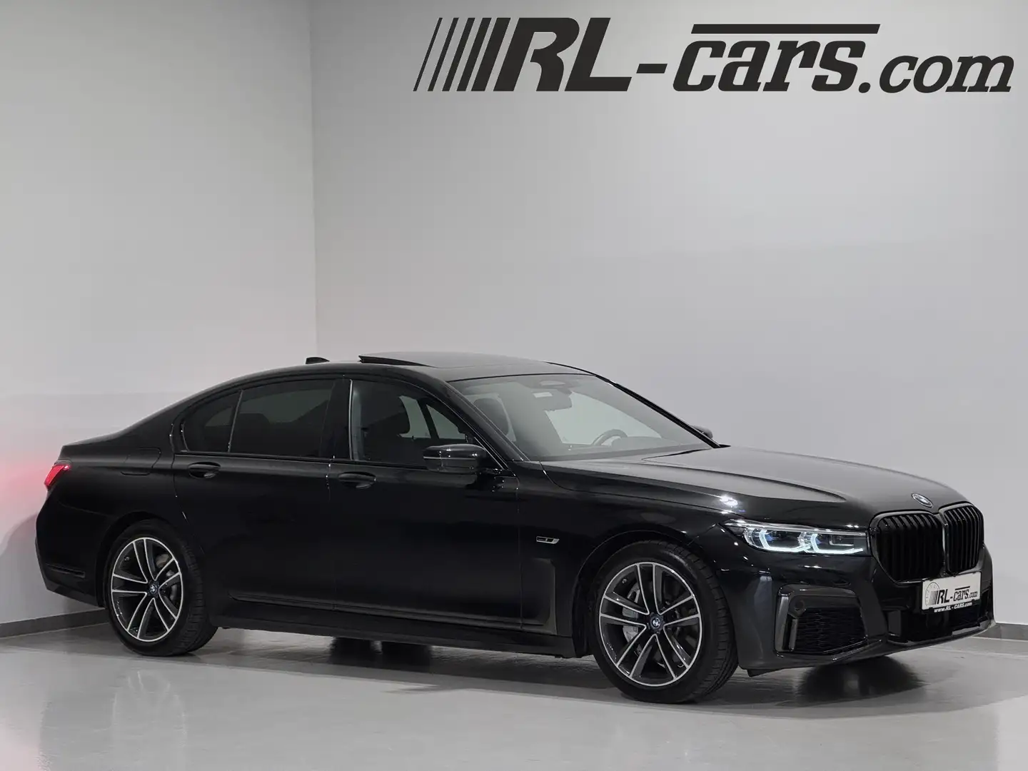 BMW 745 e G11 LCI Aut/M-Sport/Schiebedach/Massage/SOFT-Clo Negro - 1