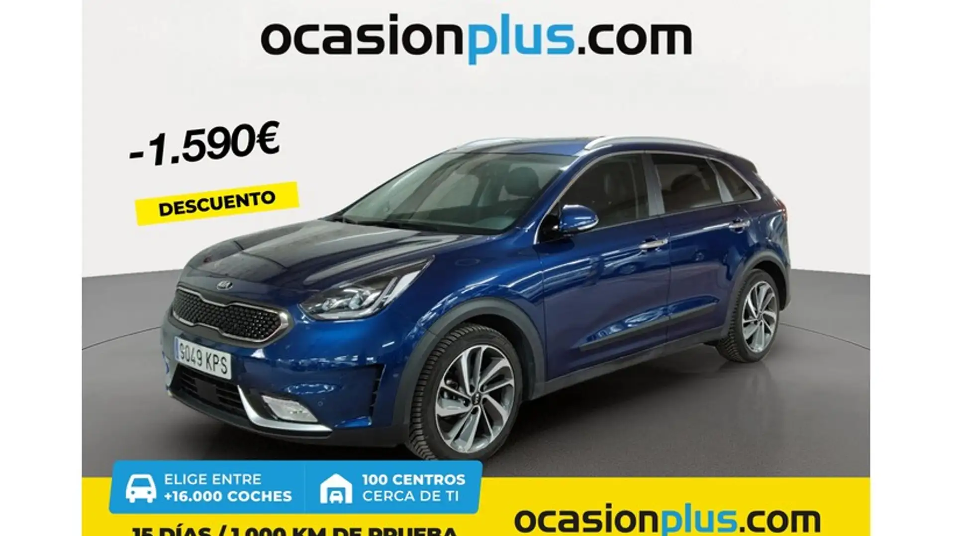 Kia Niro 1.6 HEV Emotion Azul - 1