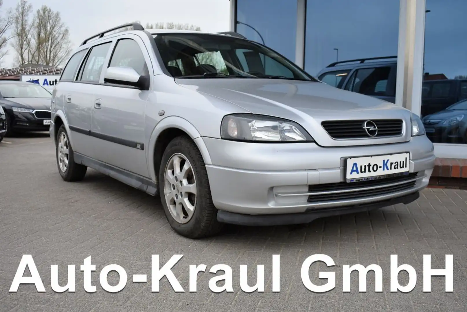 Opel Astra 2.0 DTI Caravan Njoy Alu Klima AHK el. FH el. Spie Silber - 1