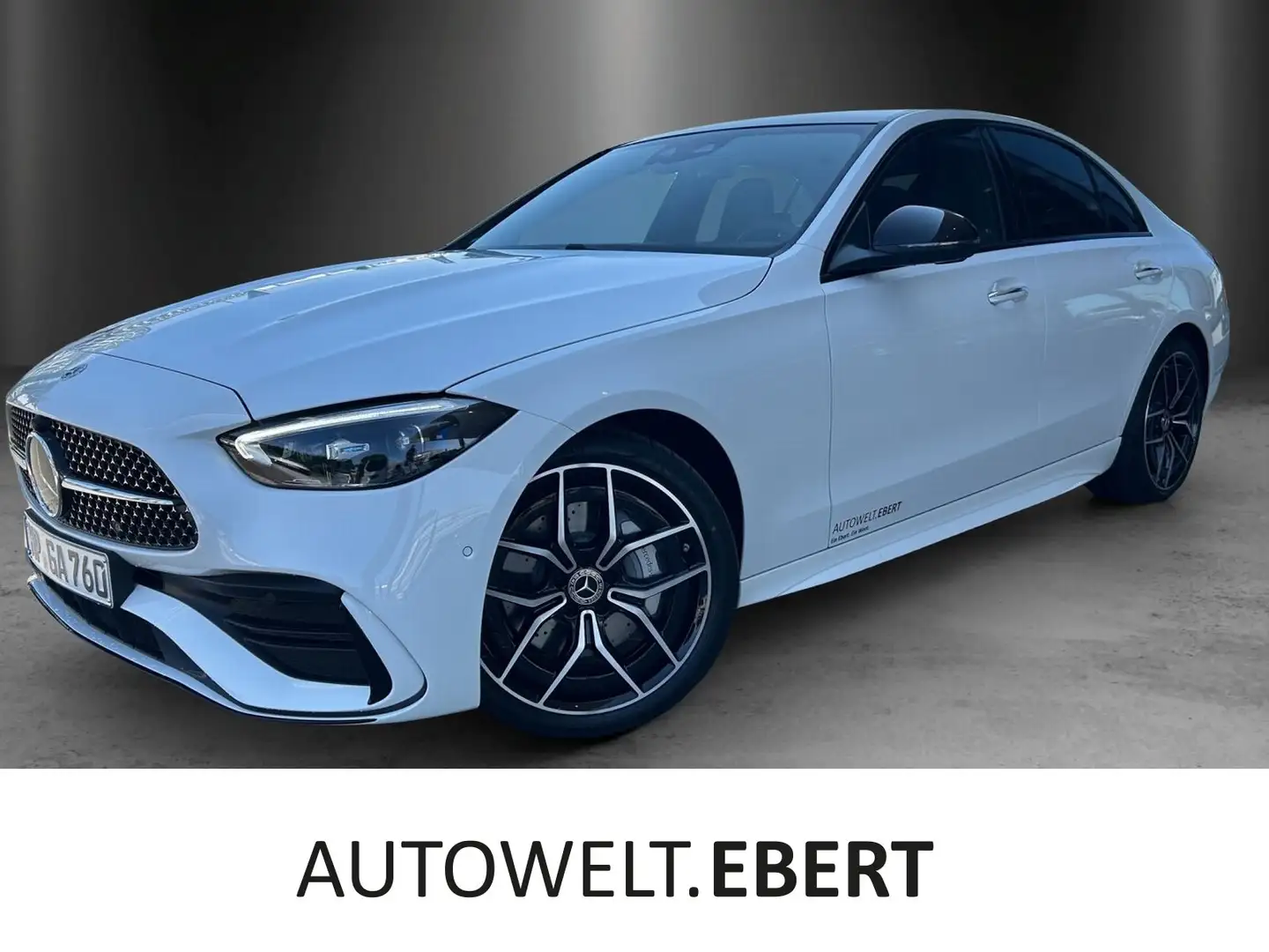 Mercedes-Benz C 300 d AMG Pano DISTRO Burme KeyGo MEMORY 360° Weiß - 1