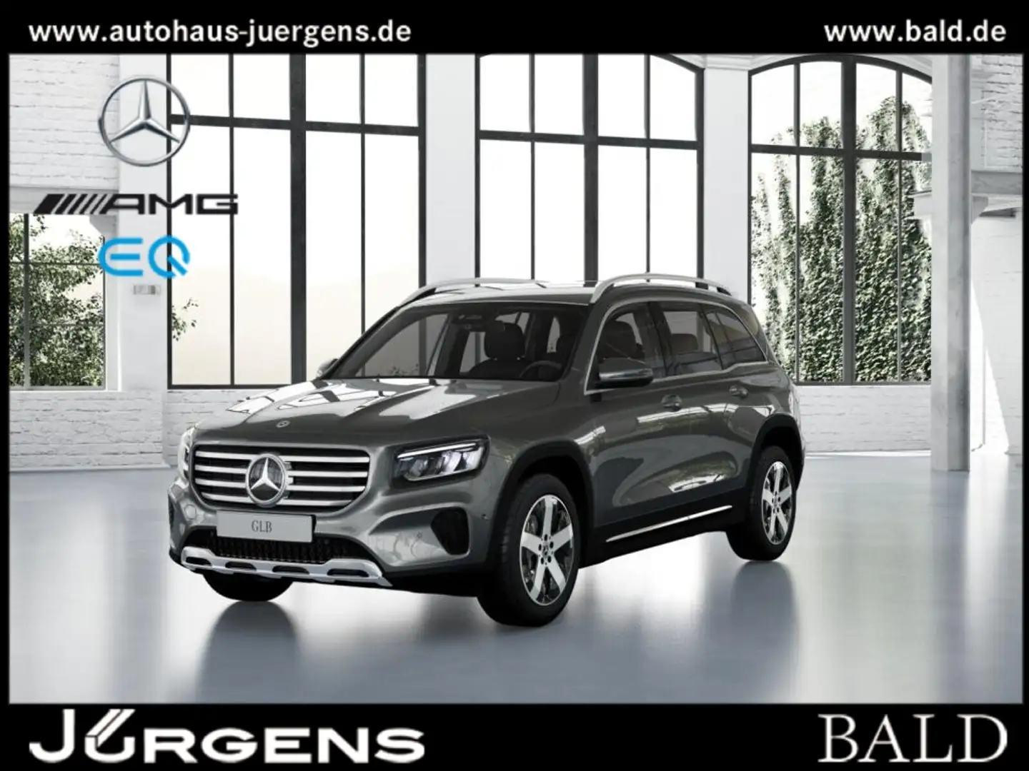 Mercedes-Benz GLB 220 4M Progressive/AHK//LED/Winter/Navi/Cam Gris - 1