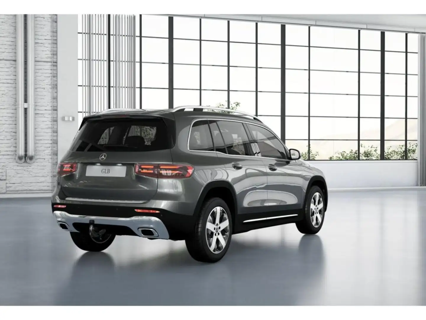 Mercedes-Benz GLB 220 4M Progressive/AHK//LED/Winter/Navi/Cam Gris - 2