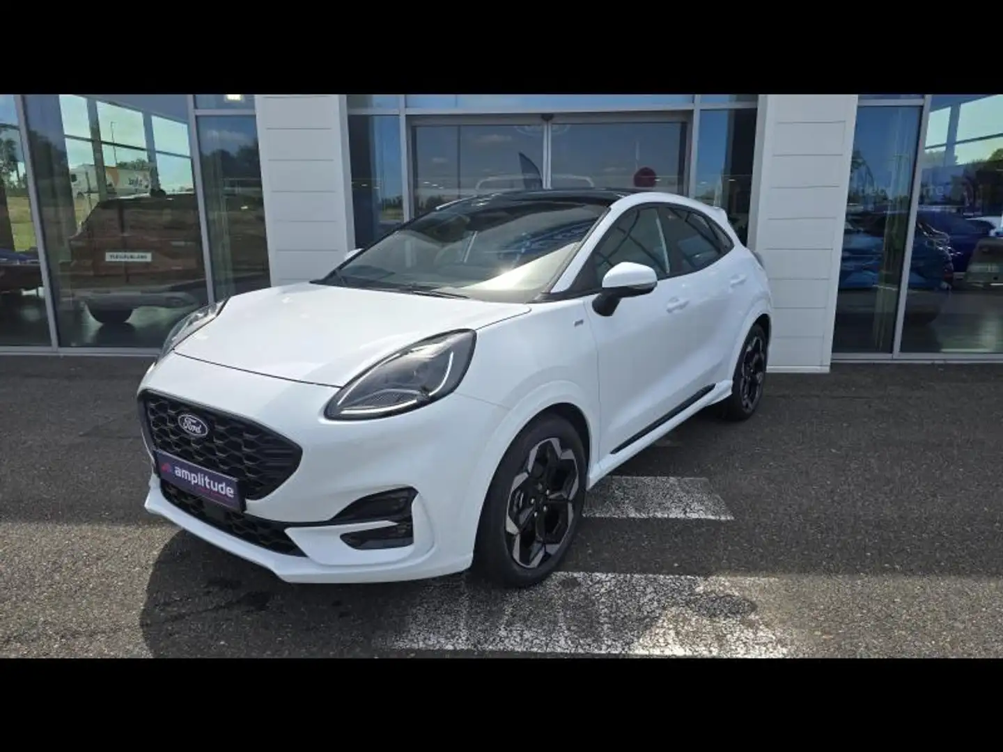 Ford Puma 1.0 EcoBoost Hybrid 125ch ST-Line X S\u0026S Gris - 1