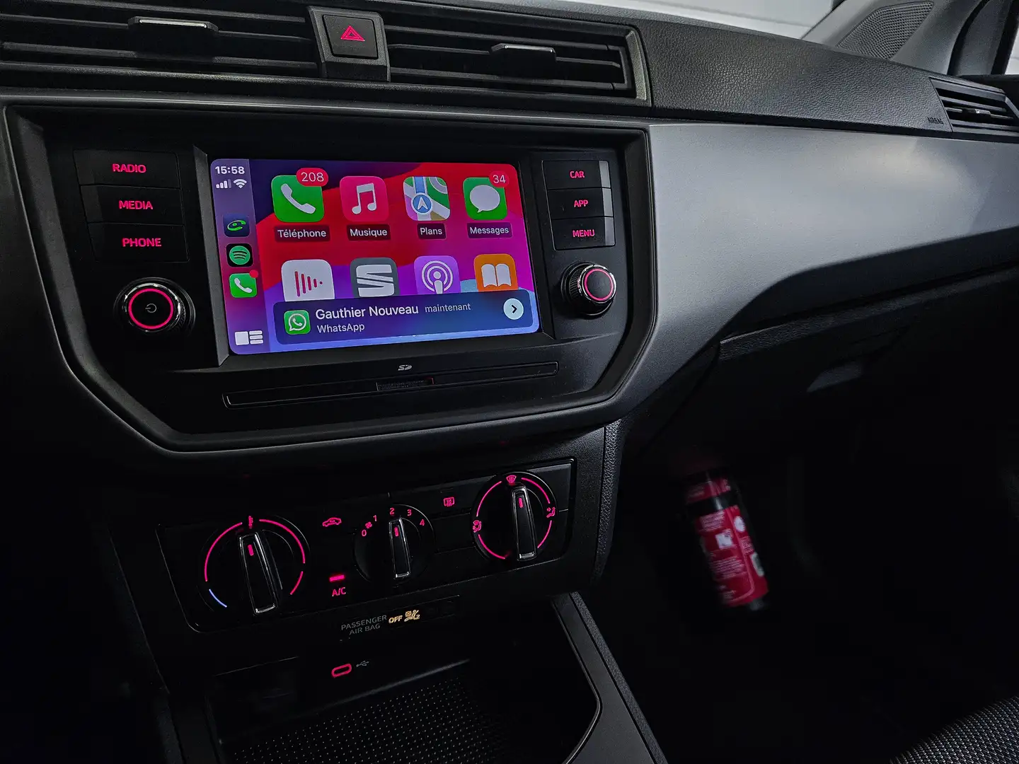 SEAT Ibiza ✖ APPLE CARPLAY📱 | GPS | TVA ✔ Wit - 2