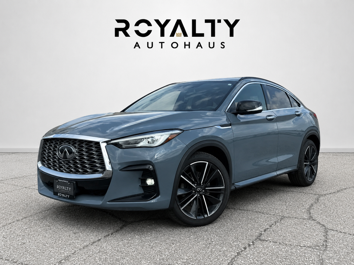 2022 Infiniti QX55 Luxe AWD Leather Roof CarPlay One Owner