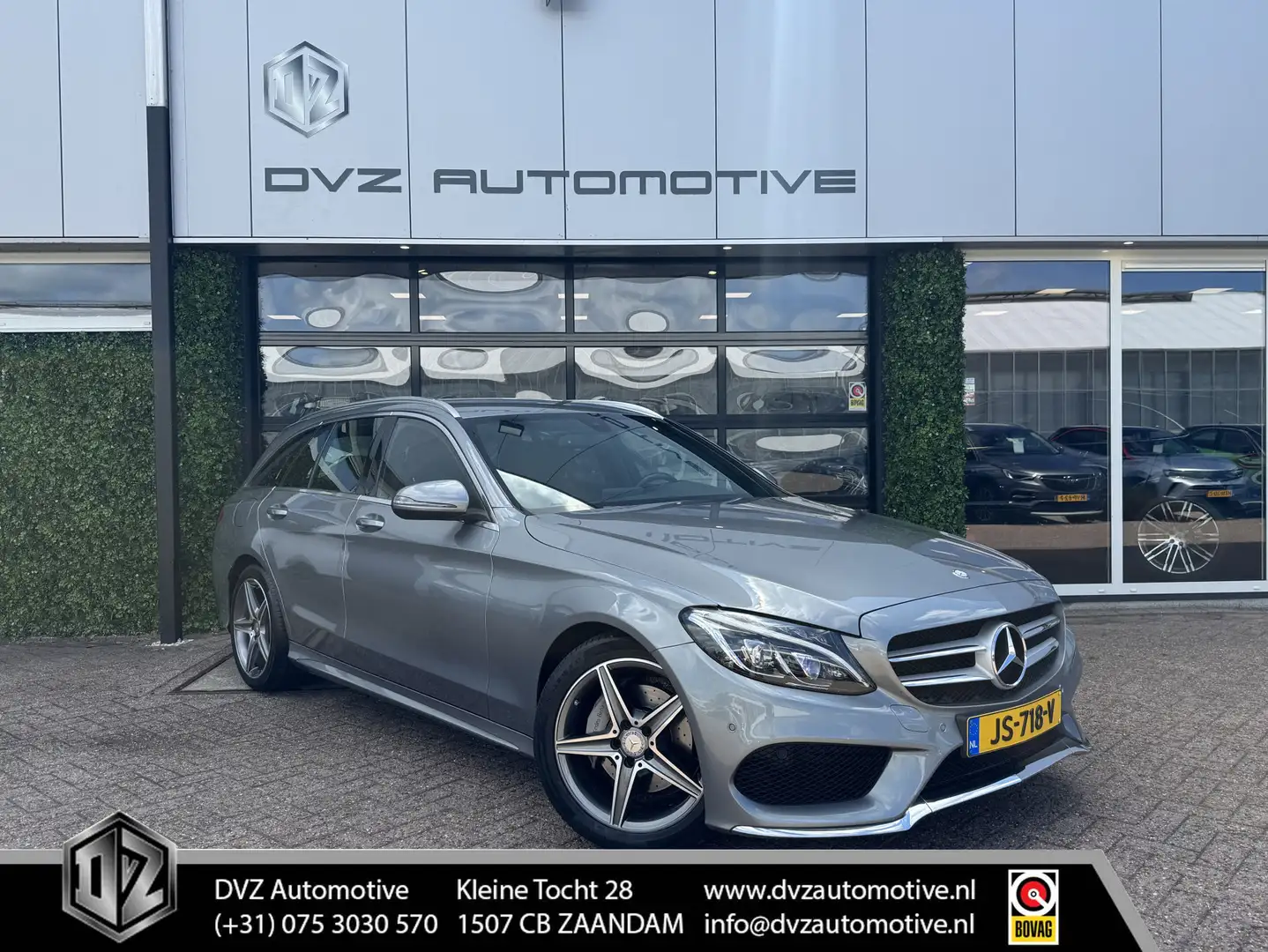 Mercedes-Benz C 200 Estate Ambition | AMG Styling | Leder | Elek. trek Grijs - 1