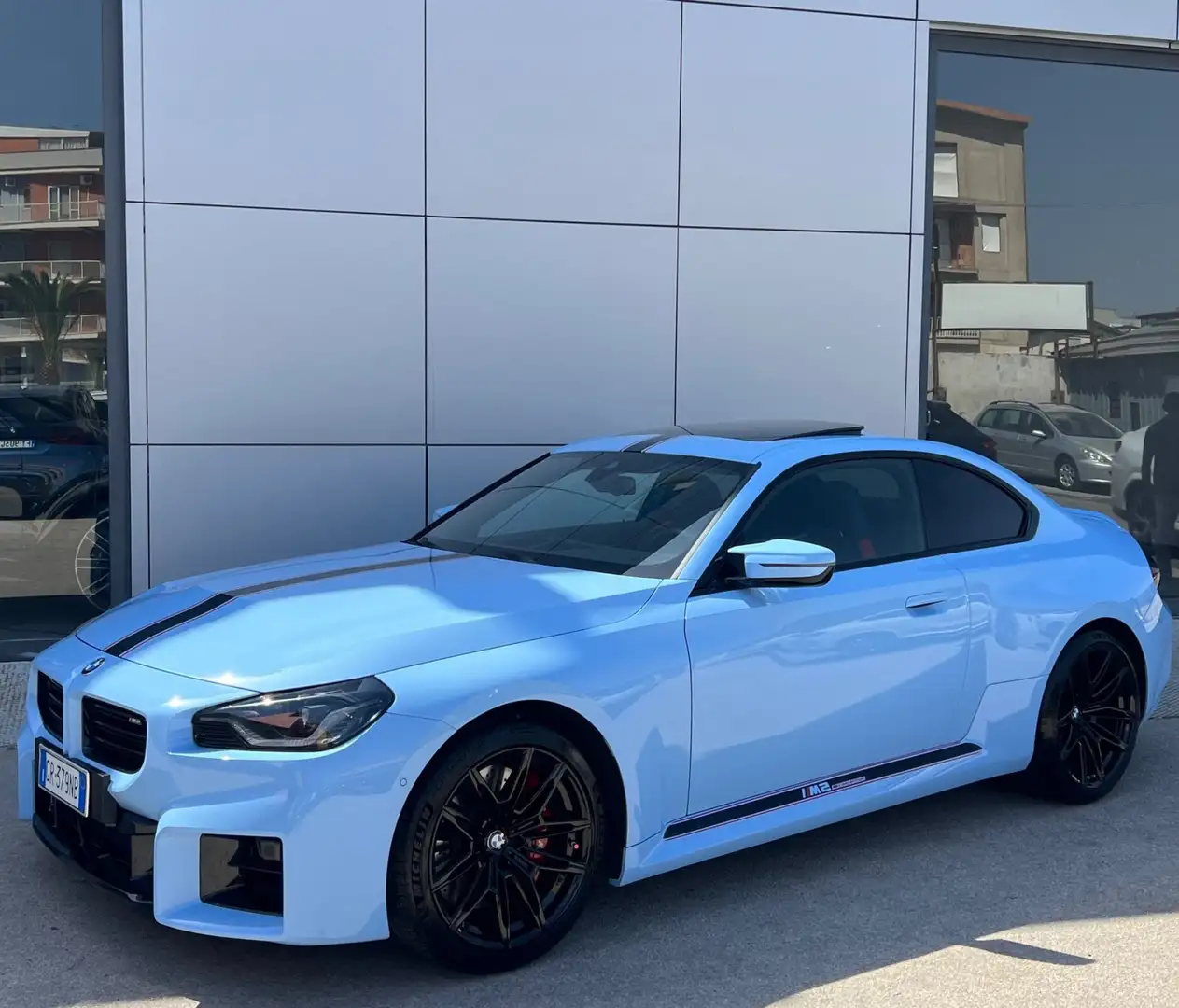 BMW M2 Competition possibilità noleggio no scoring Blauw - 1