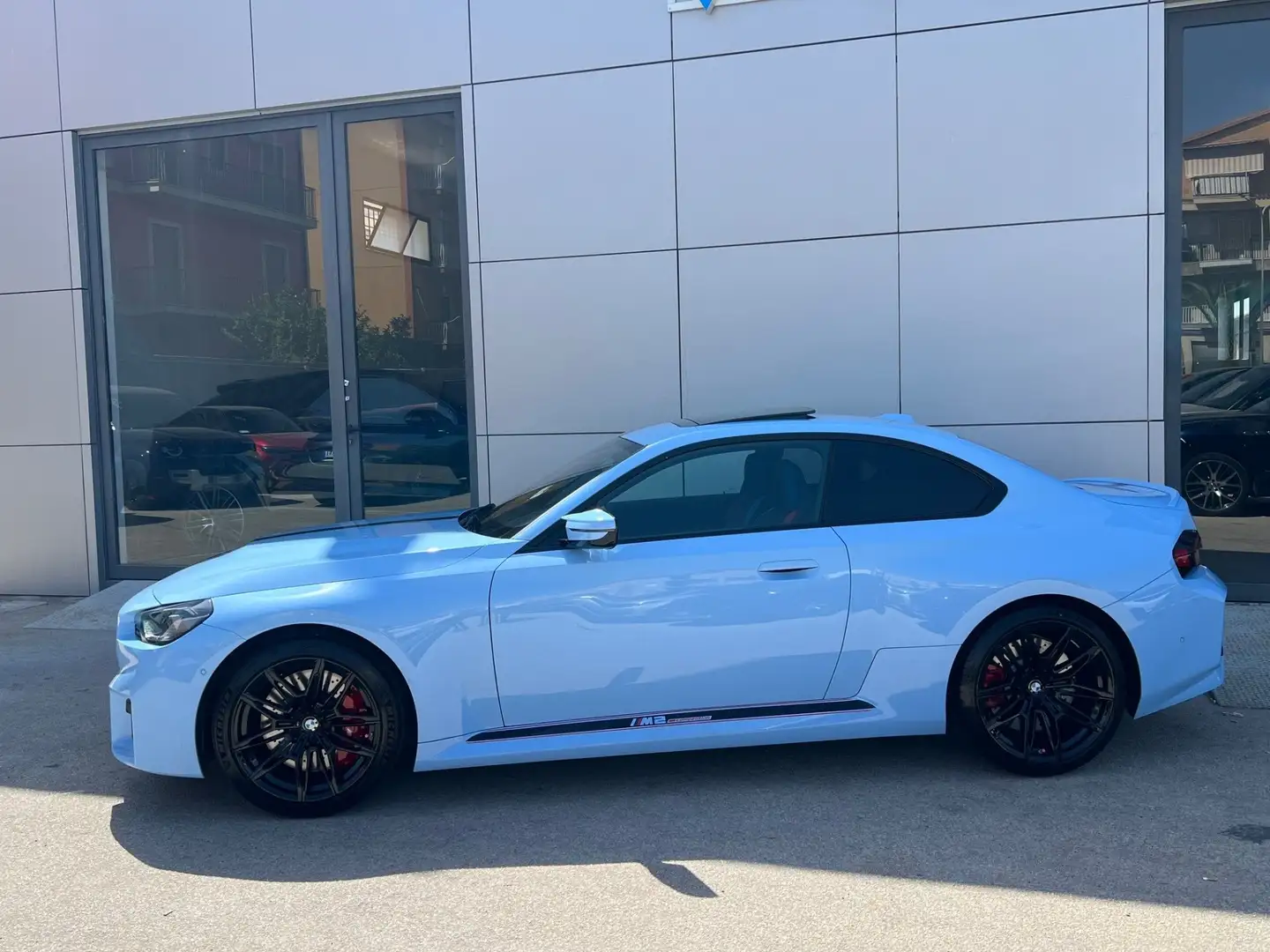 BMW M2 Competition possibilità noleggio no scoring Blauw - 2