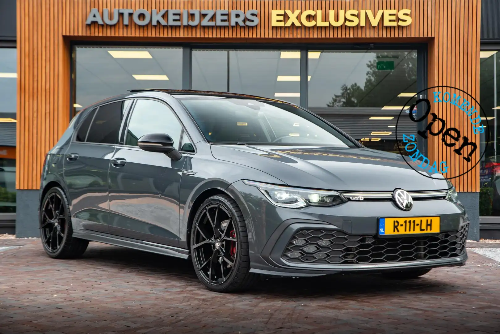 Volkswagen Golf GTD 2.0 TDI Panoramadak Navi Harman Kardon Gris - 1
