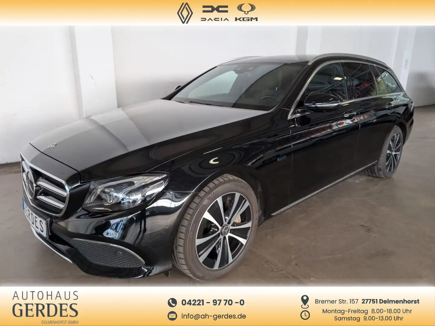 Mercedes-Benz E 300 E -Klasse T-Modell E 300 de Schwarz - 1