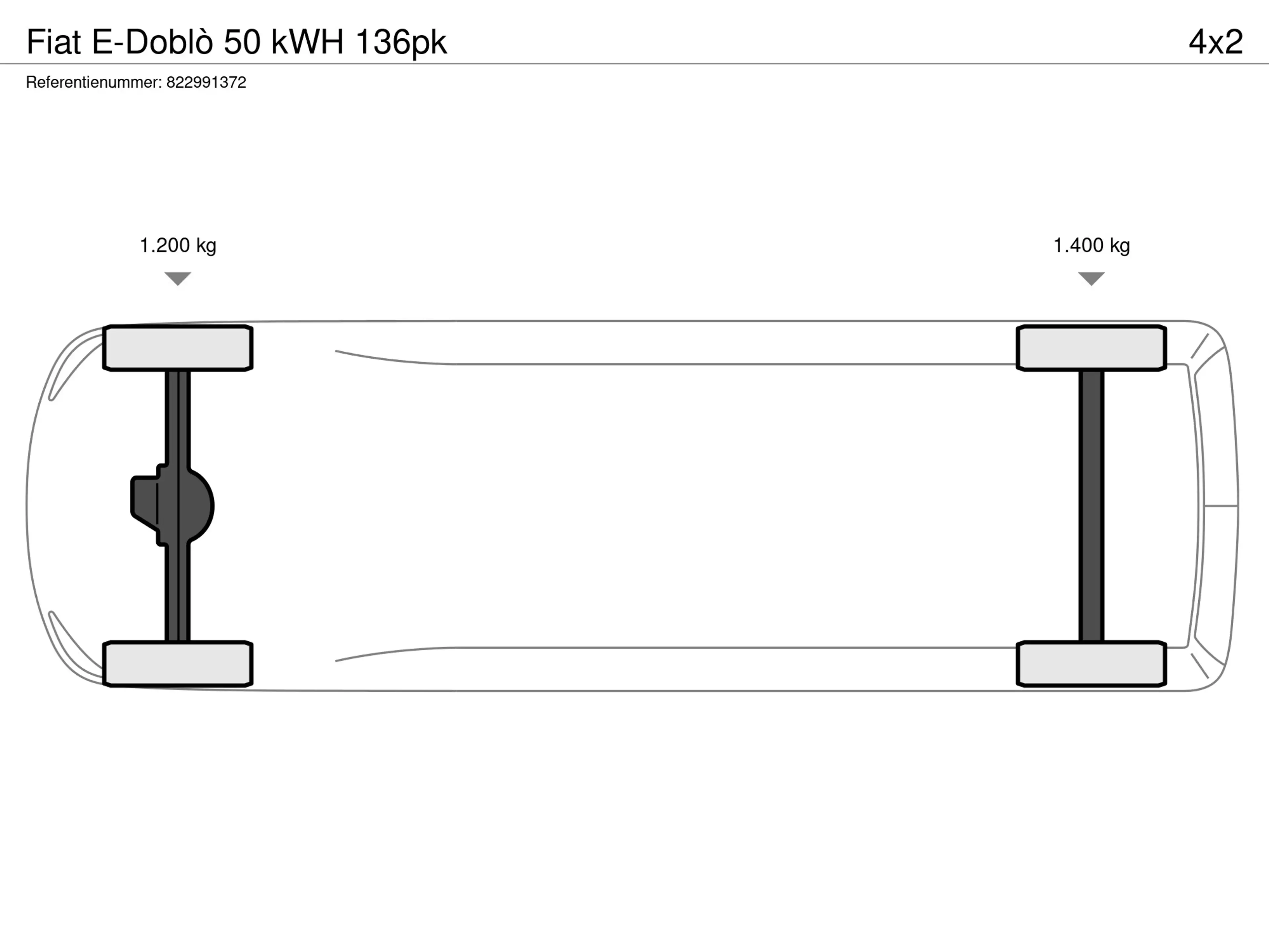 Fiat E-Doblo 50 kWH 136pk | Airconditioning handmatig | Central — photo 8