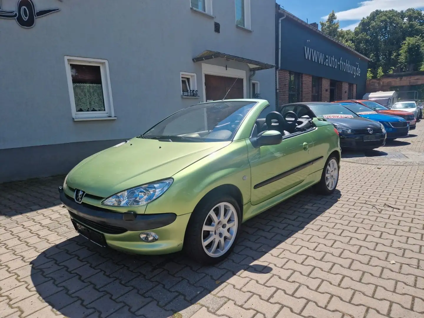 Peugeot 206 Cabriolet CC Platinum Vert - 1