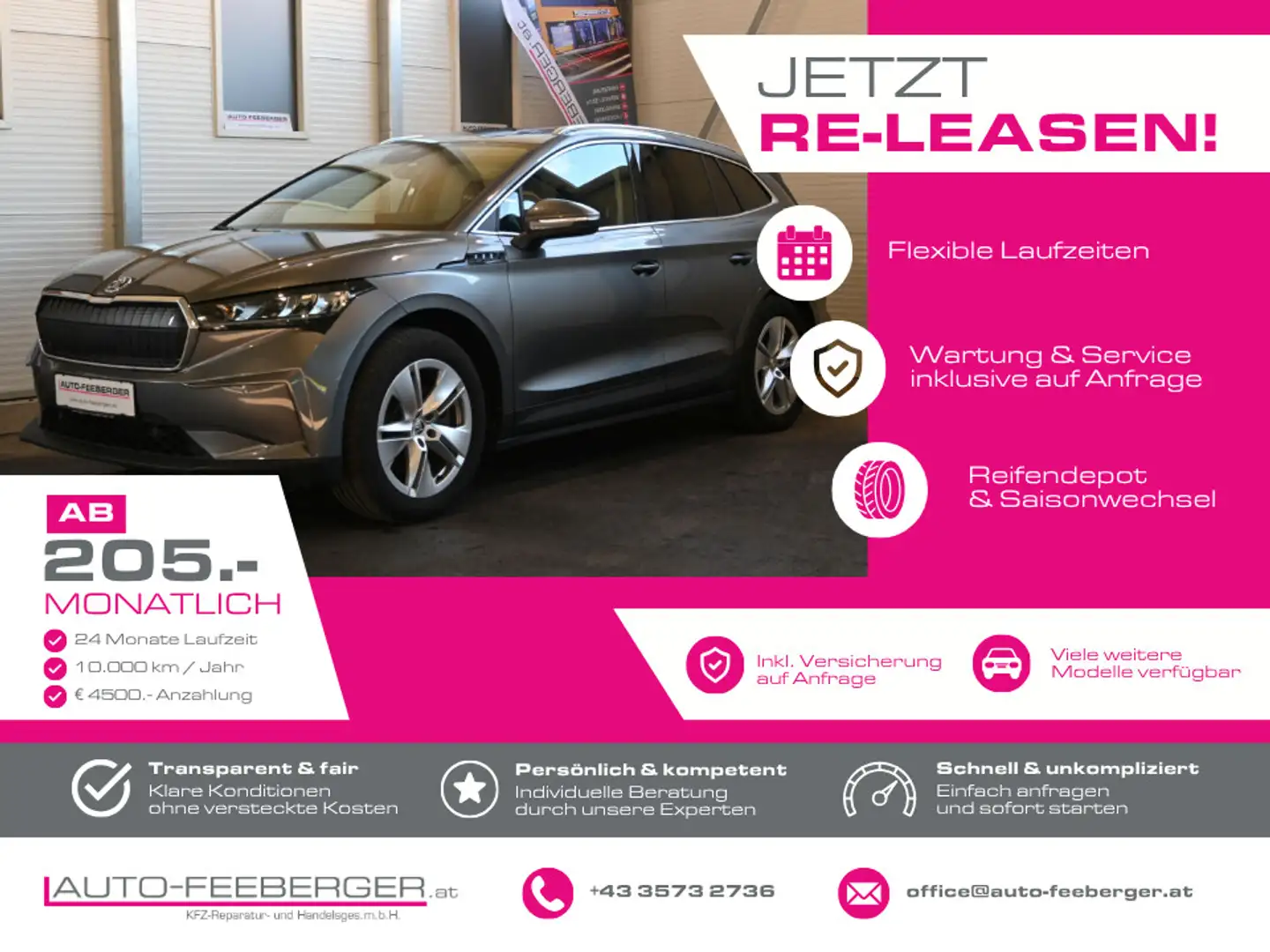 Skoda Enyaq 85 Loft; ACC, Matrix-LED, AHK, R-Kamera, Wärmep... Silber - 1