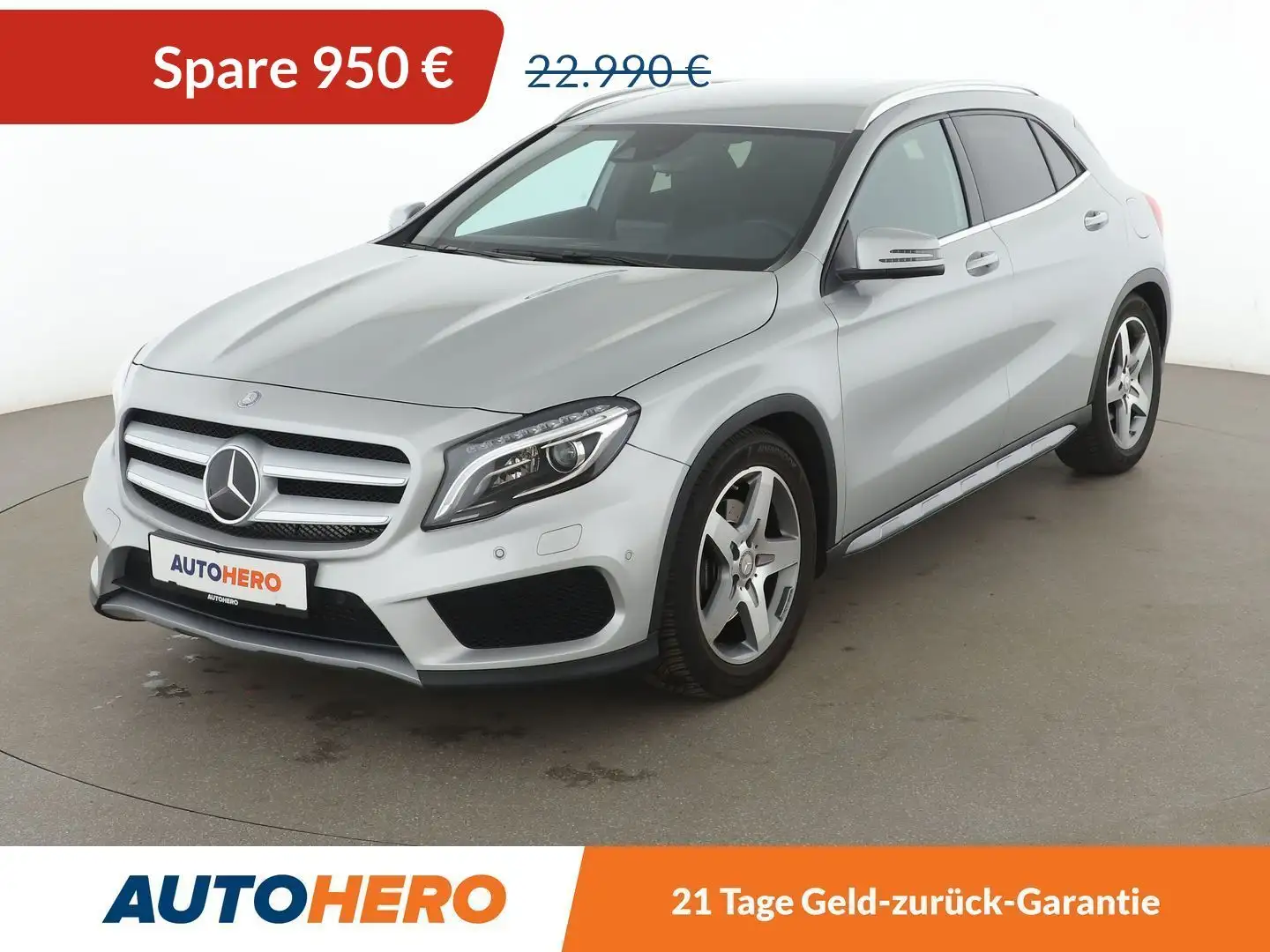 Mercedes-Benz GLA 250 GLA 250 4Matic AMG Line Aut*XENON*NAV*CAM*SHZ*PDC* Silber - 1