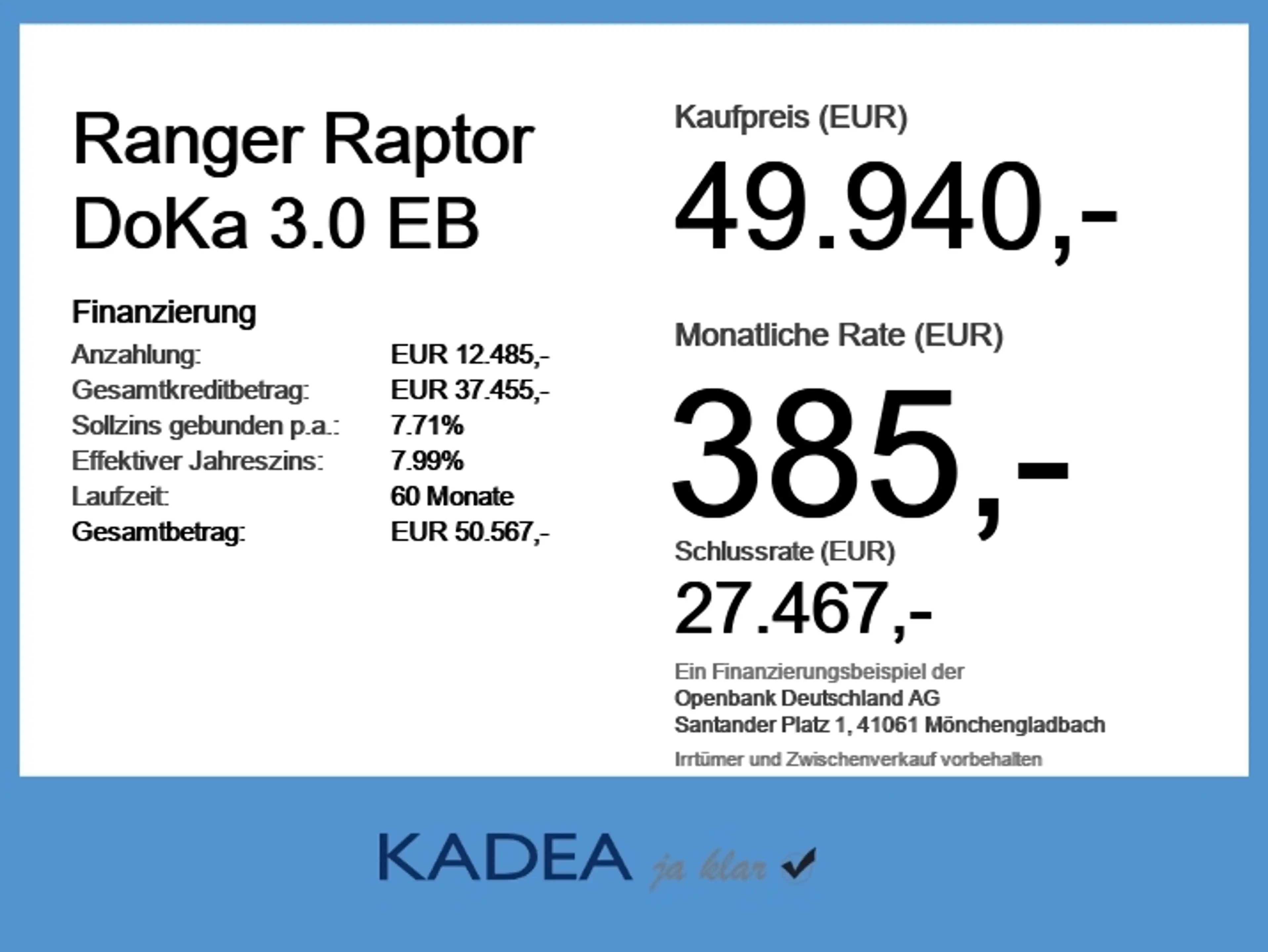 Ford Ranger Raptor DoKa 3.0 EB |Sperrdiff.|MatrixLED — photo 6