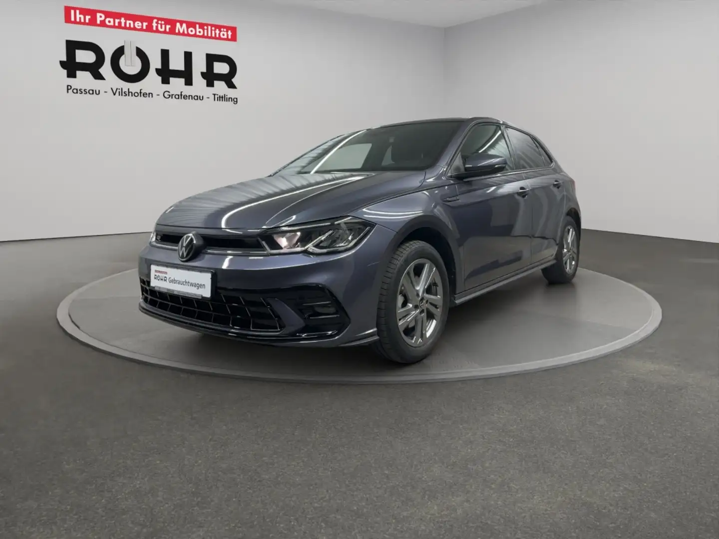 Volkswagen Polo R-Line (SHZ.IQ.DRIVE.TravelAssist.ACC.FrontAssist) Grau - 2