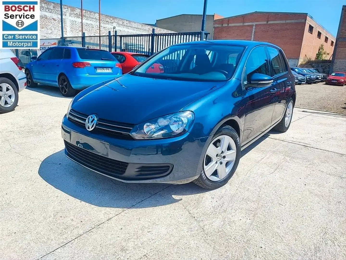 Volkswagen Golf VI 2.0 TDI 110cv DPF Advance Gris - 2