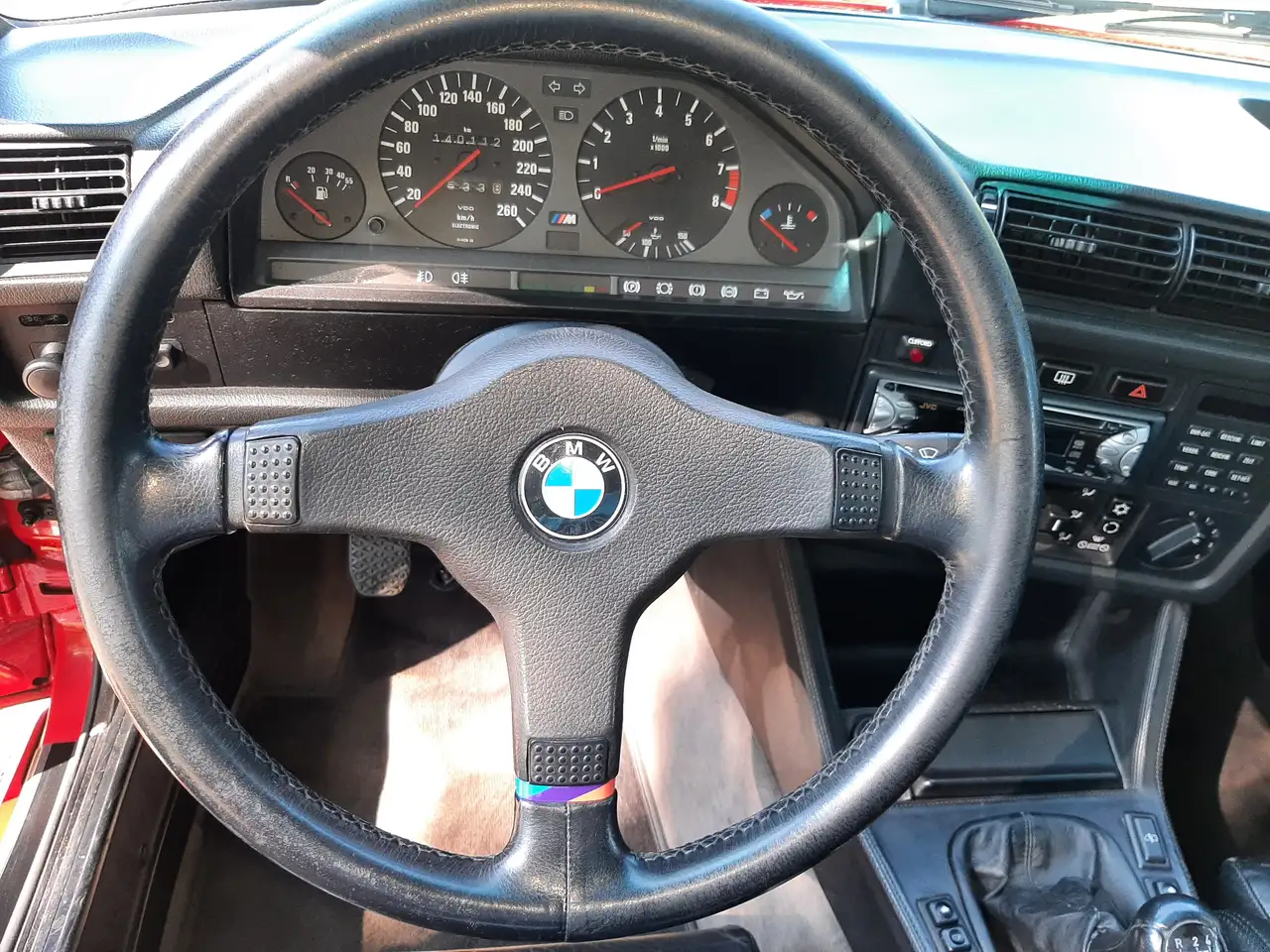 BMW M3 cabrio E30 brillant red black M-leather 140.000 km, foto 6