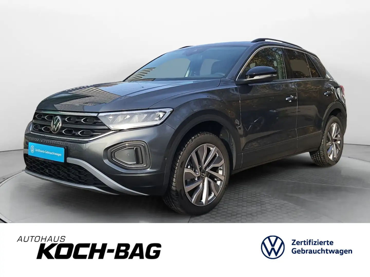 Volkswagen T-Roc 1.5TSI DSG Goal Navi LED Kamera Grau - 1