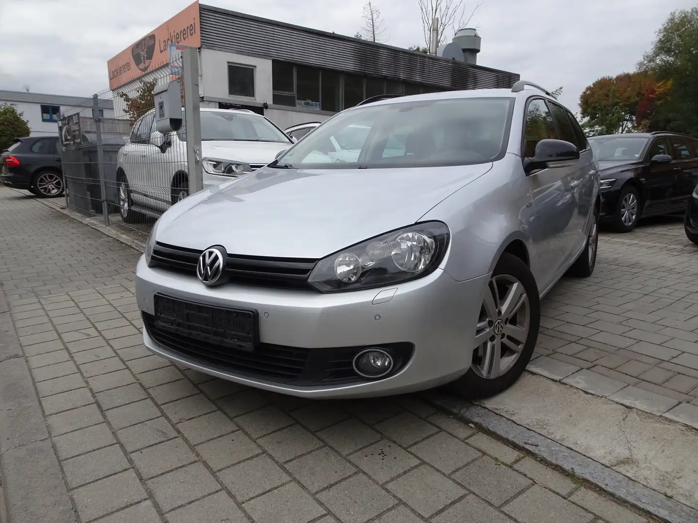 Volkswagen Golf Variant Match-tüv 04/27-200TKM SHG-SHZ-2xPDC-Klima-USW. Silber - 1
