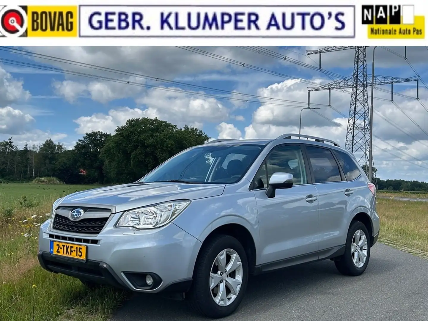 Subaru Forester 2.0 Luxury Aut., 1e Eig., Airco/ECC, Cruise, Haak Grijs - 1