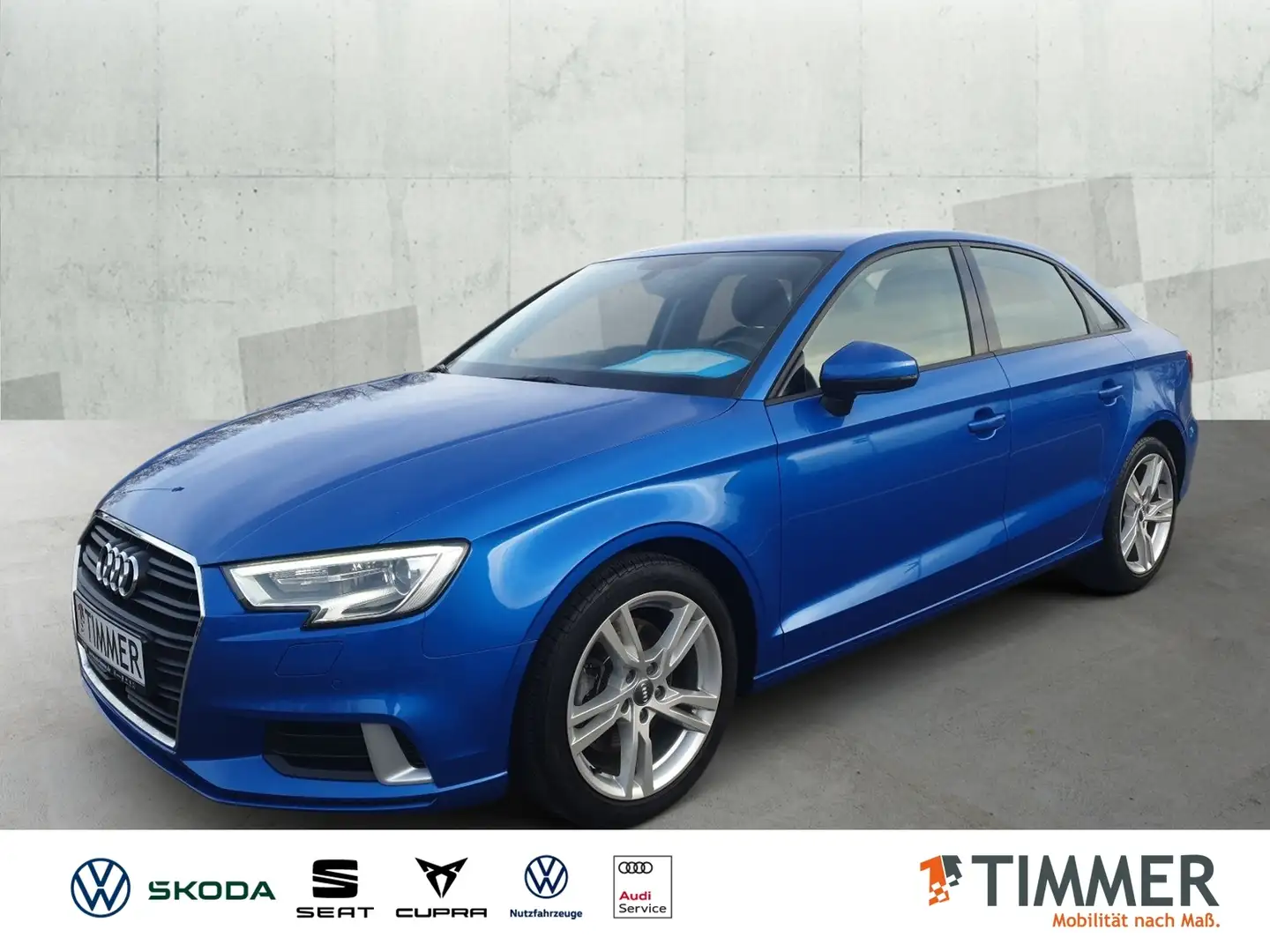 Audi A3 Limousine 35 TDI S tronic SPORT *XENON *TEMPO *VI Blau - 1