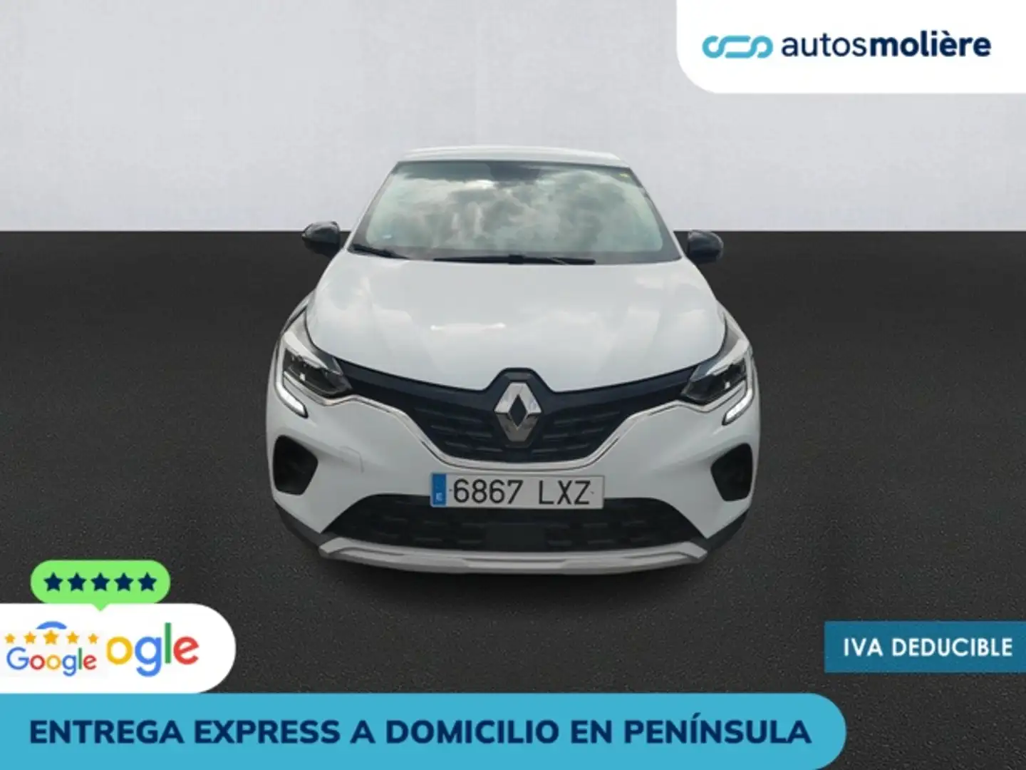 Renault Captur TCe Intens 74kW GLP Blanc - 2